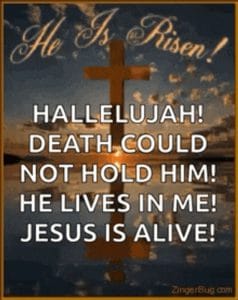 Happy Easter - Jesus Crist Has Risen and He is Alive Forever More!